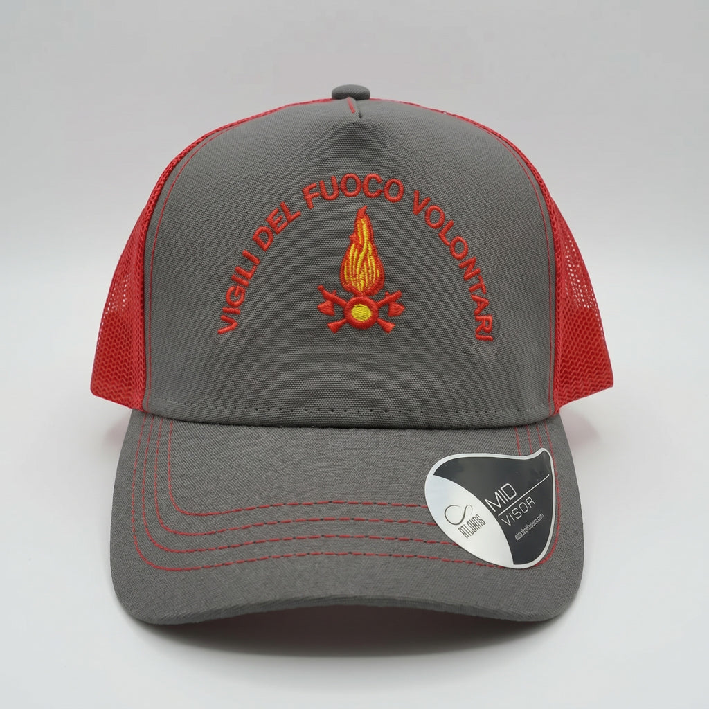 Cappellino con visiera VVF - ricamato