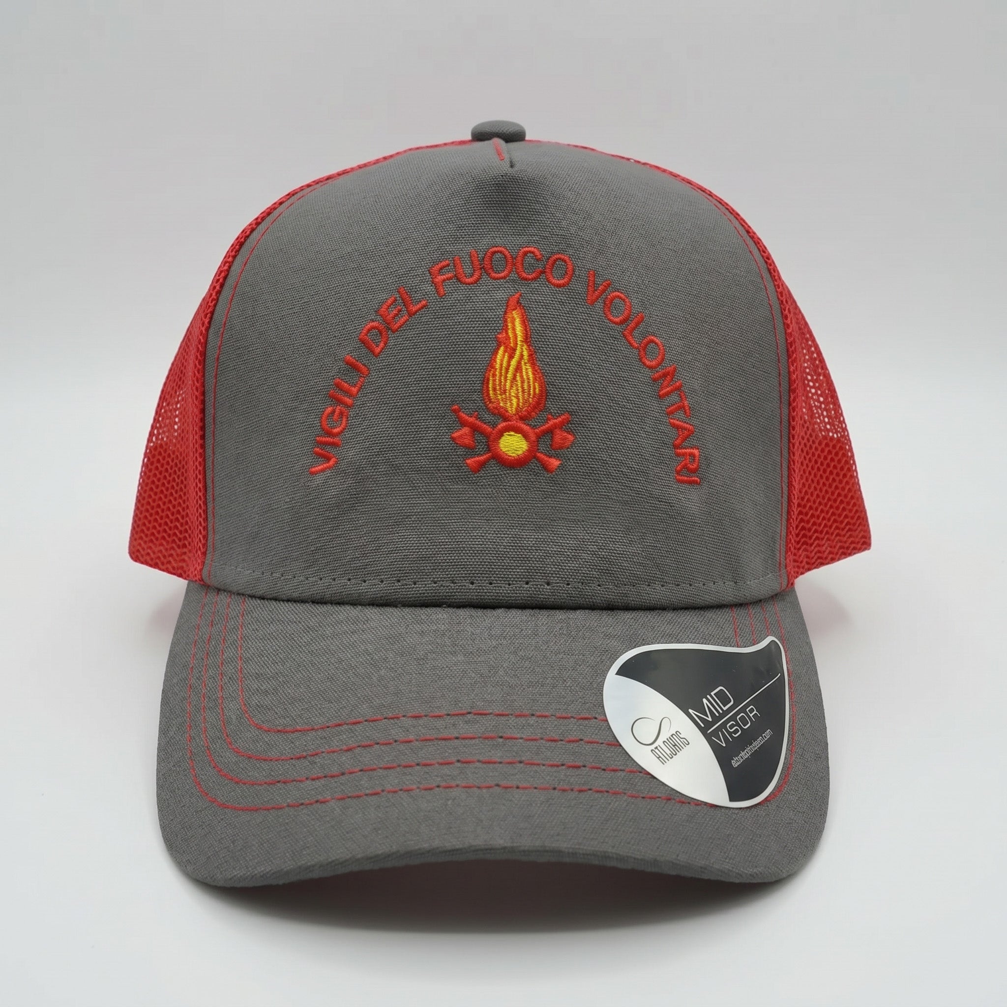 Cappellino con visiera VVF - ricamato