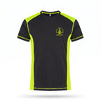 T-shirt con inserti fluo - personalizzabile
