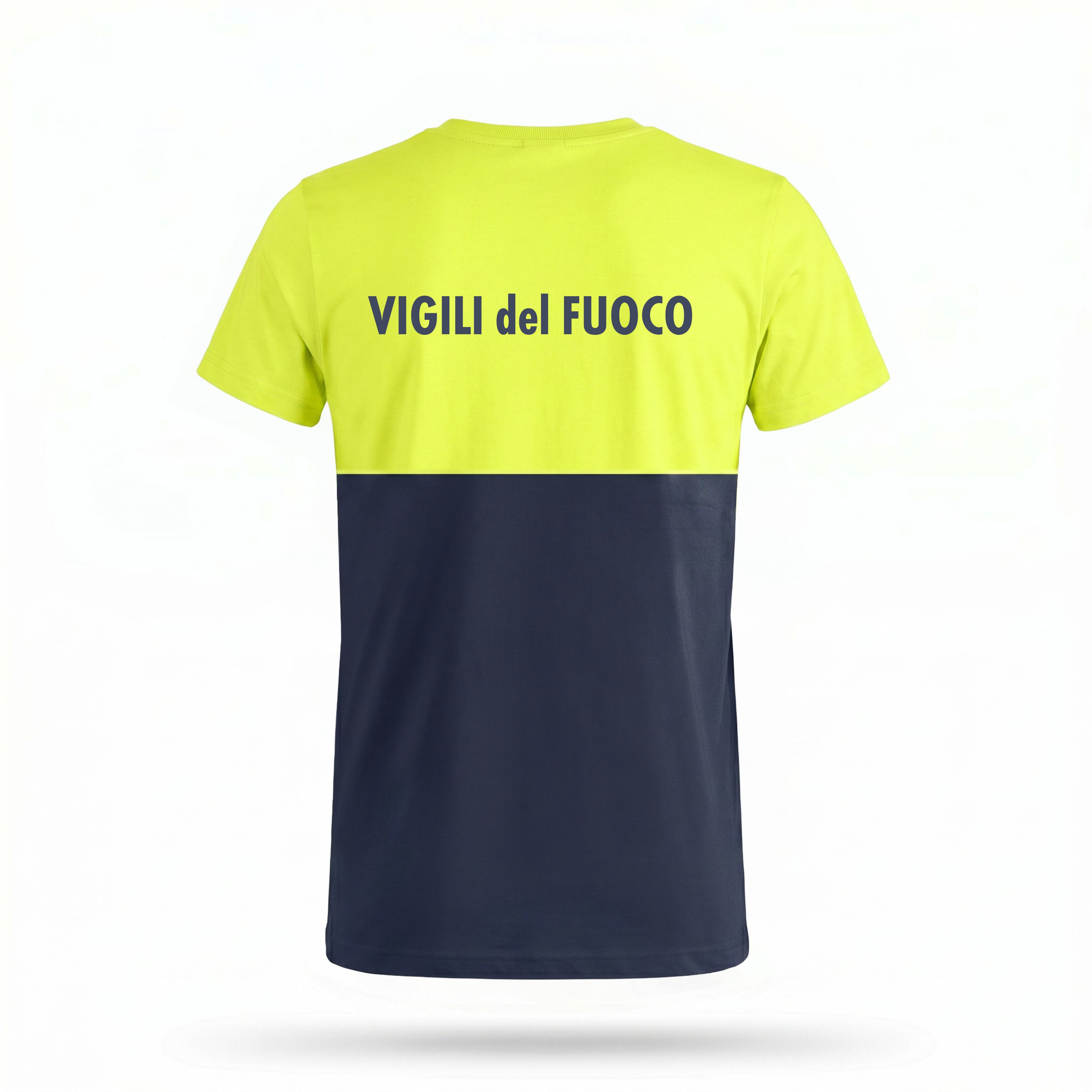 T-shirt bicolore fluo - personalizzabile