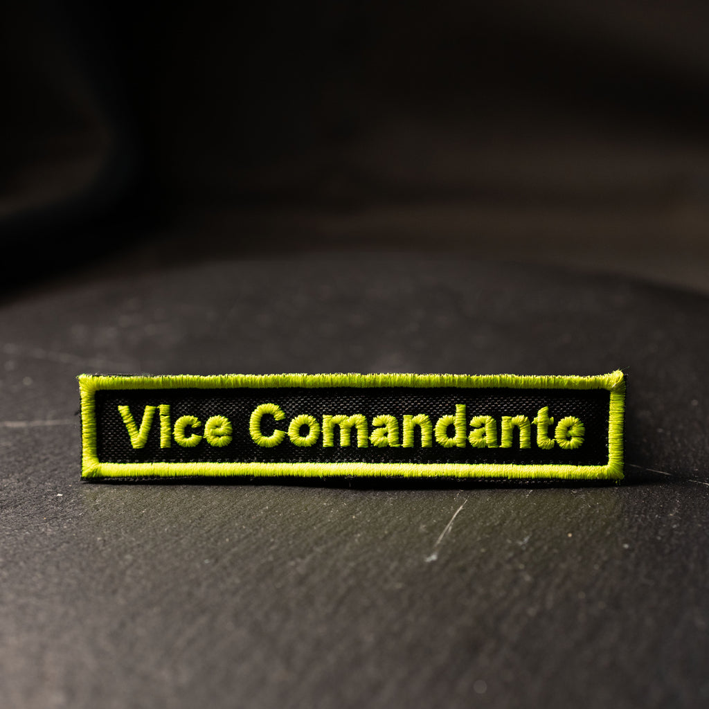 Patella Vice Comandante - con velcro