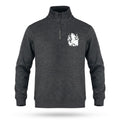Felpa VVF con mezza zip - stampata