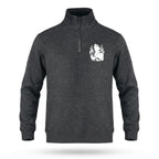 Felpa VVF con mezza zip - stampata