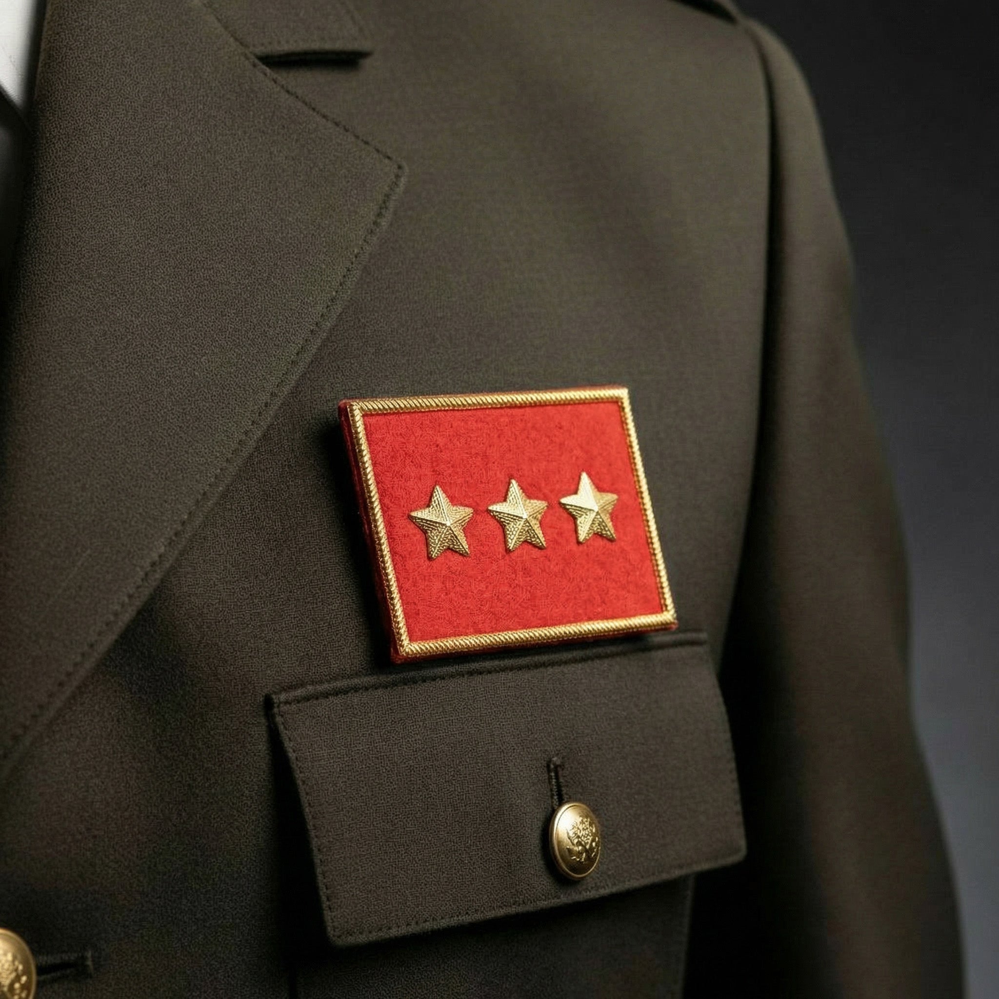 Comandante - Grado pettorale con velcro