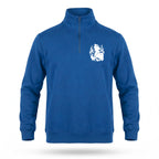 Felpa VVF con mezza zip - stampata
